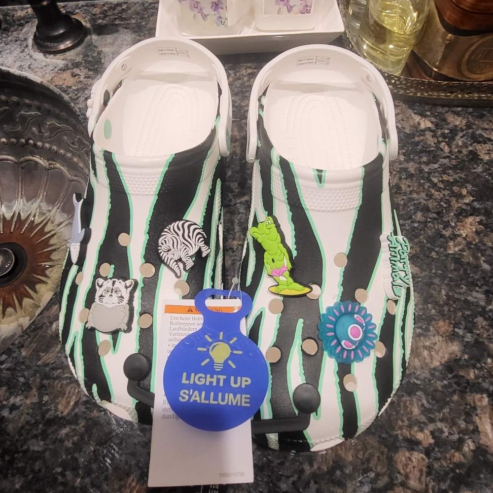 New crocs with attachments